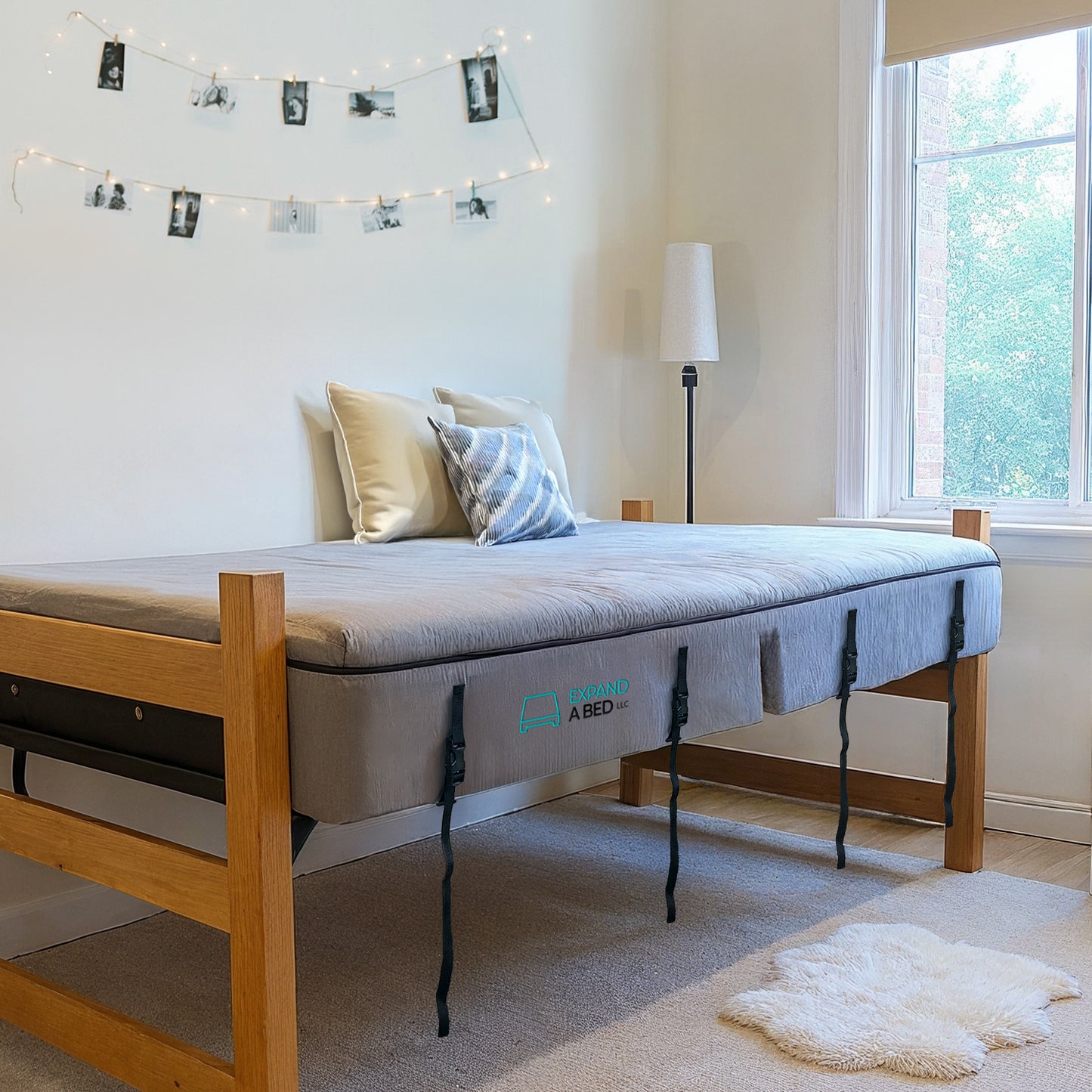 Expand a Bed Cooling Gel Memory Foam Proprietary Twin XL Mattress Topper (Delivery in Early July!)