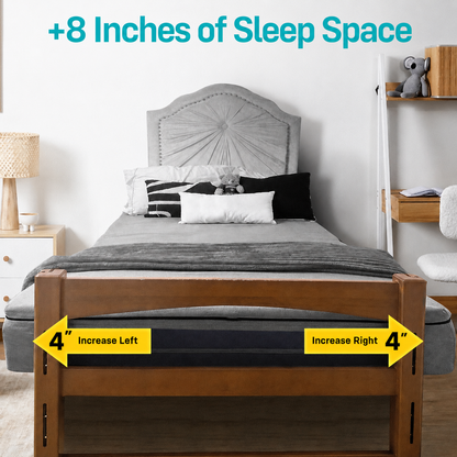 Expand a Bed Cooling Gel Memory Foam Proprietary Twin XL Mattress Topper (Delivery in Mid July!)